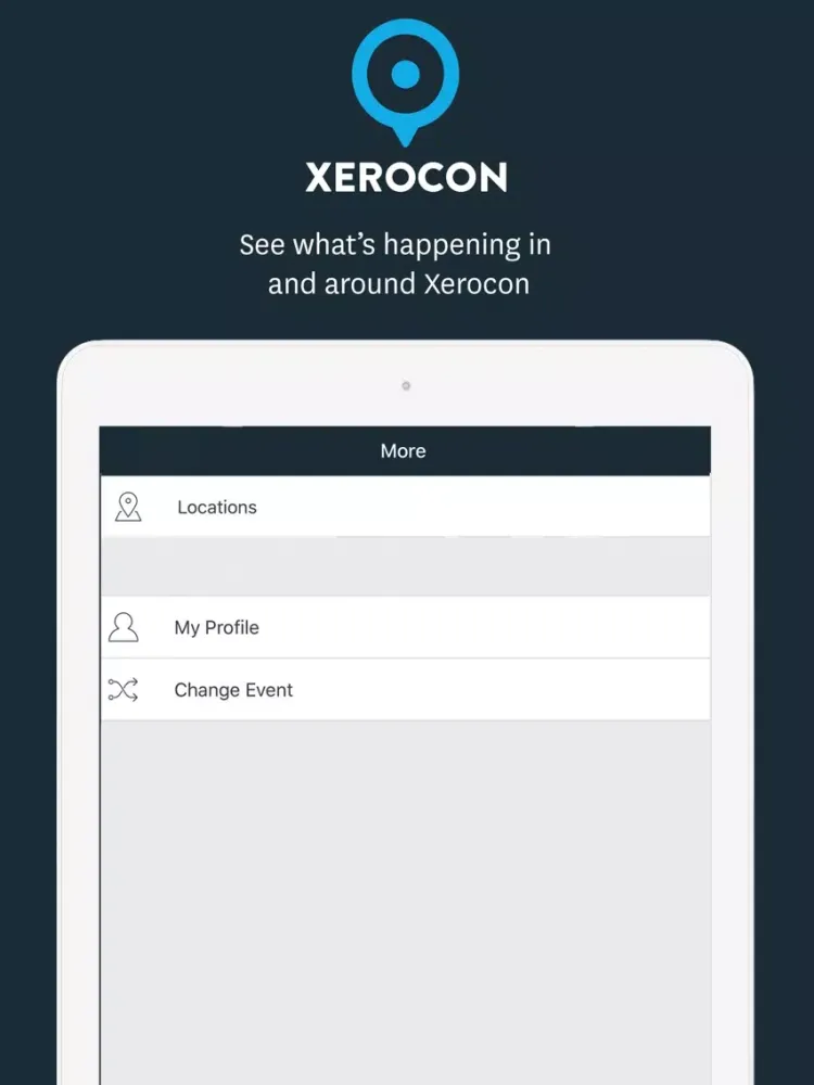 Captures d'écran de Xerocon iPad 