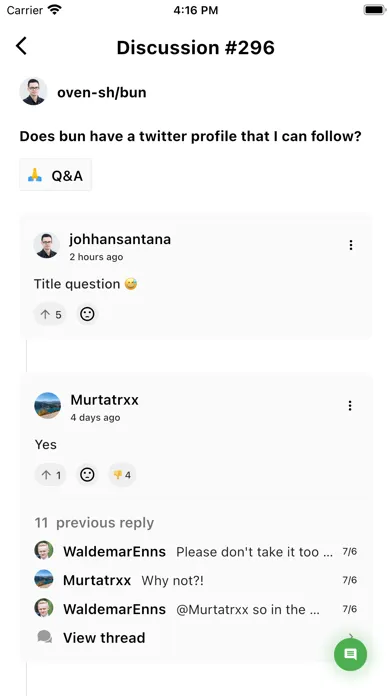 Tangkapan layar Gitown for Github
