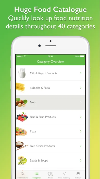 Screenshot di CalorieGuide Food Nutrition Facts Calculator for Fresh Produce & Healthy Diet Living