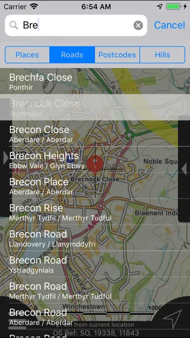 Brecon Beacons Maps Offline স্ক্রিনশট