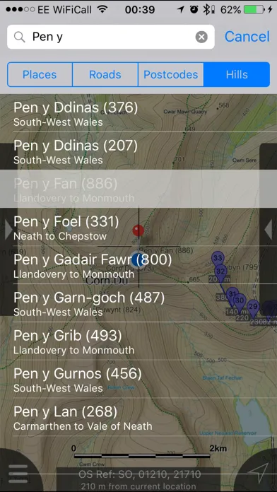 Brecon Beacons Maps Offline স্ক্রিনশট