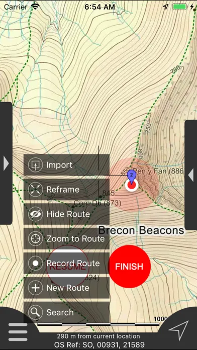 Brecon Beacons Maps Offline স্ক্রিনশট