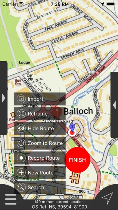Tangkapan skrin Loch Lomond Maps Offline
