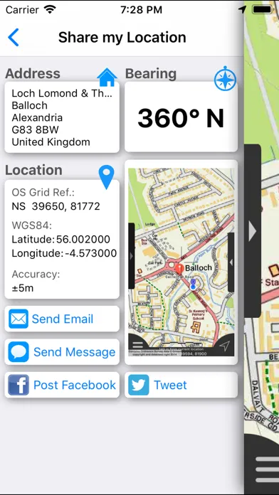 Tangkapan skrin Loch Lomond Maps Offline