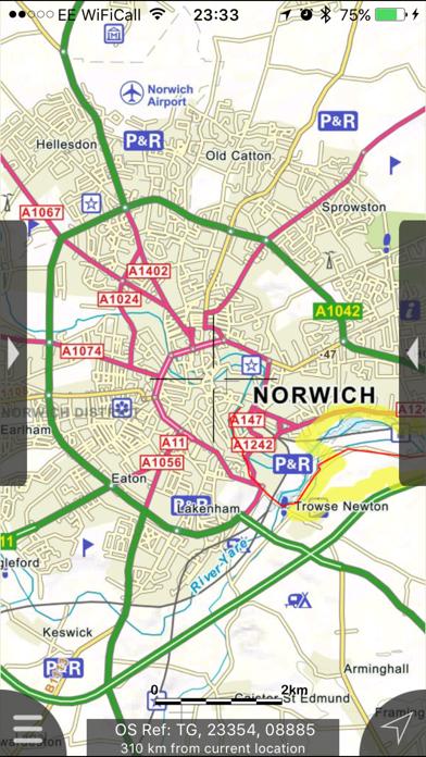 The Broads Maps Offline Screenshots