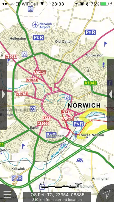 The Broads Maps Offline Ekran Görüntüleri