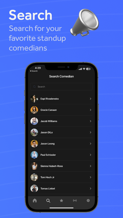 Screenshot di ROFL Stand-up Comedy Video App