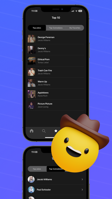 Screenshot di ROFL Stand-up Comedy Video App