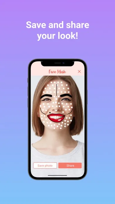Face Mask - Augmented Reality Screenshots