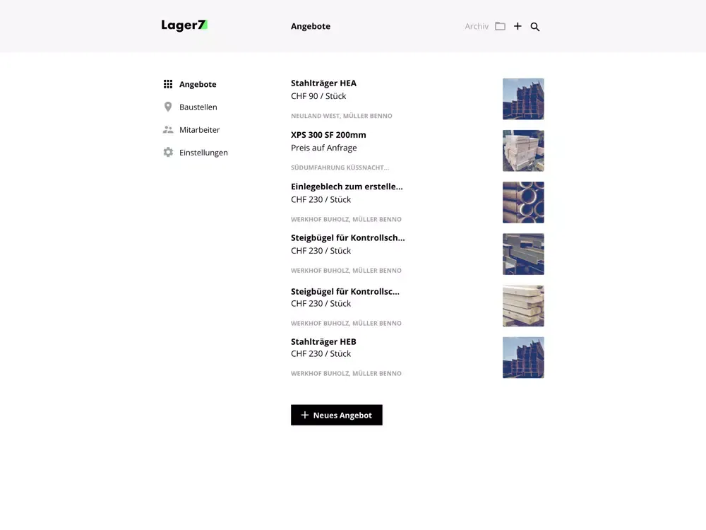 Lager 7 iPad  سکرین شاٹس