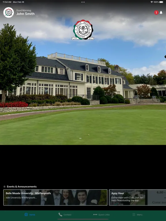 Belle Meade Country Club iPad 应用截图