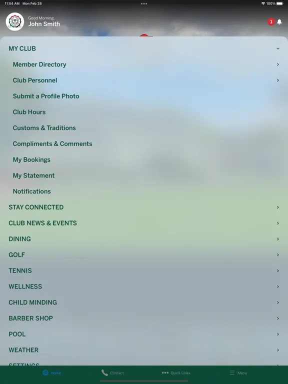 Belle Meade Country Club iPad 应用截图