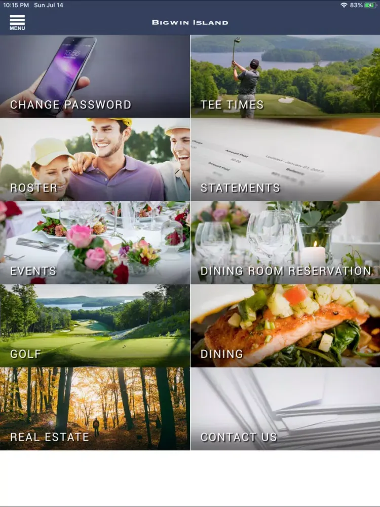 صور Bigwin Island Golf Club iPad 