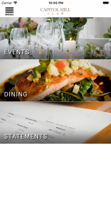ภาพหน้าจอของ Capitol Hill Club