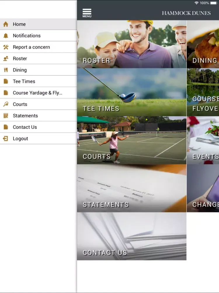 Hammock Dunes Club Members iPad スクリーンショット