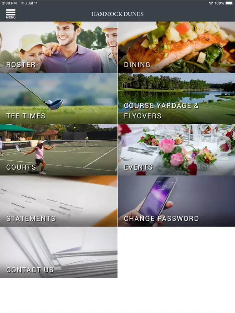 Hammock Dunes Club Members iPad スクリーンショット