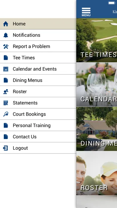 Kings Creek Country Club RB DE 스크린샷