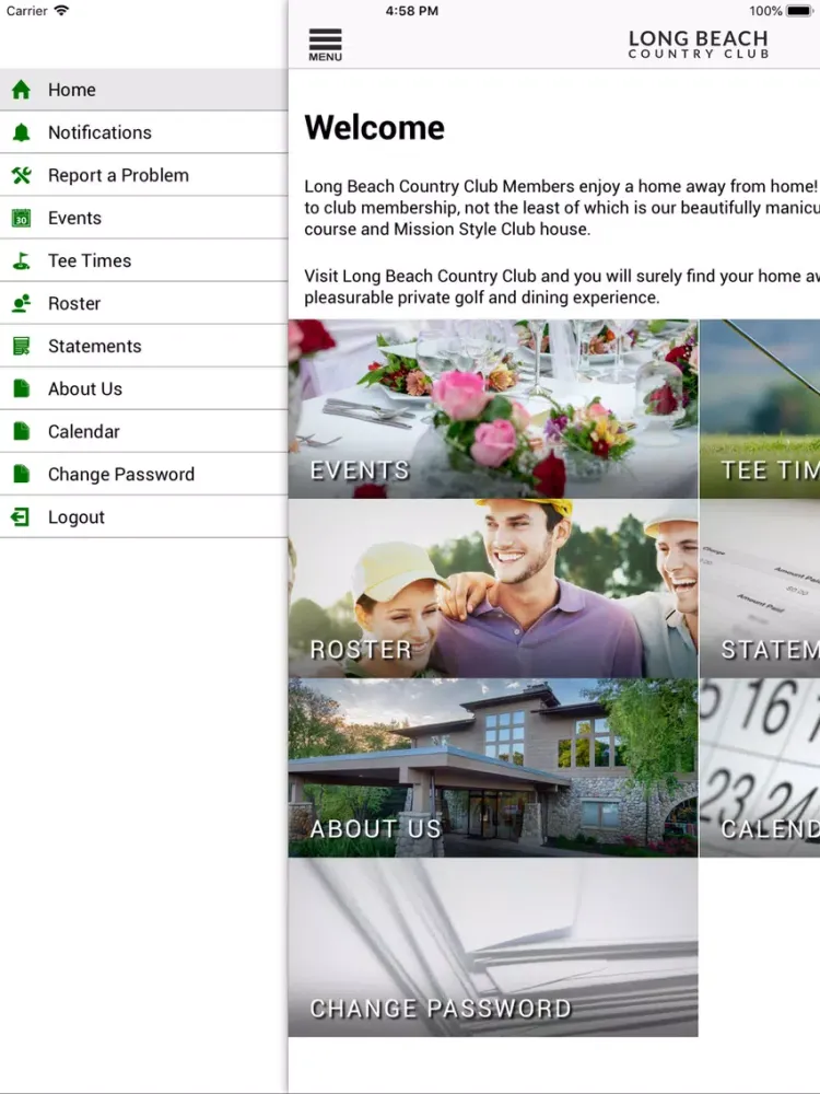 Long Beach Country Club iPad  স্ক্রিনশট