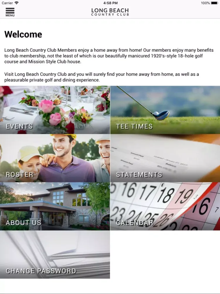 Long Beach Country Club iPad  স্ক্রিনশট