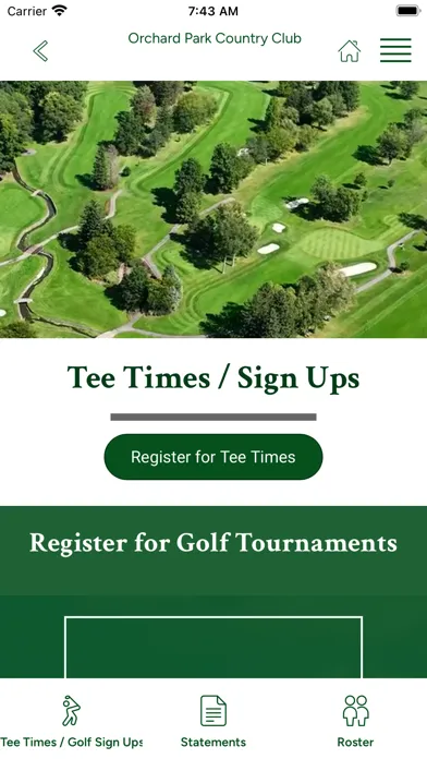 Orchard Park Country Club سکرین شاٹس