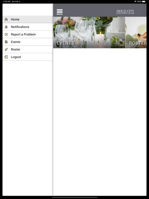 Sioux City Country Club iPad  স্ক্রিনশট