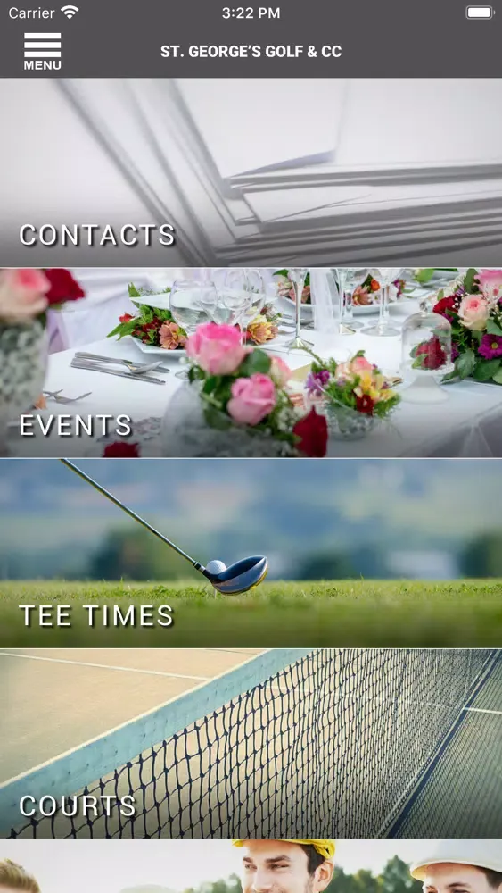 Ảnh chụp màn hình của St. George's G&CC