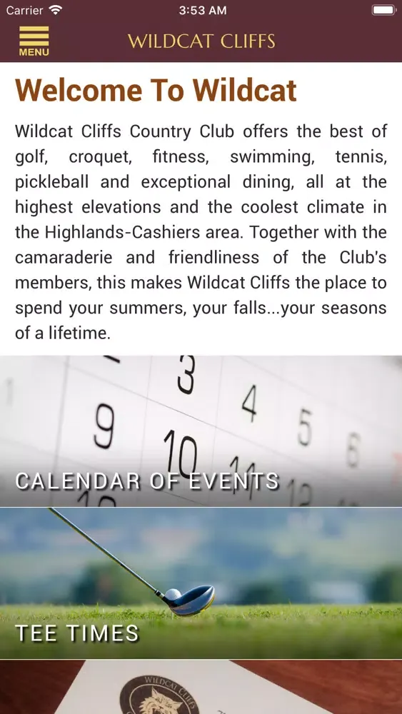 Zrzuty ekranu Wildcat Cliffs Country Club