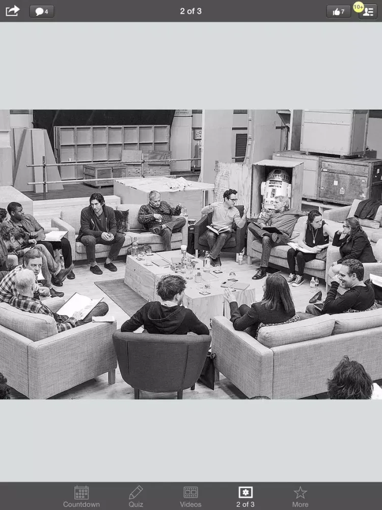 Countdown - Star Wars: Episode VII Edition iPad 应用截图