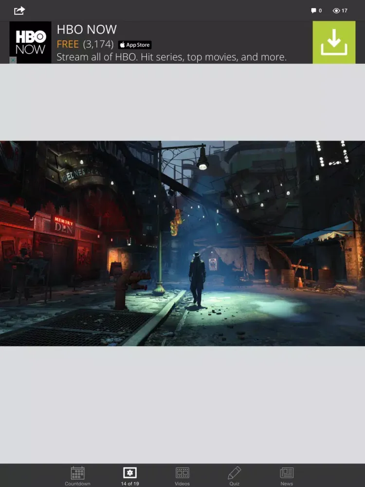 Countdown - Fallout 4 Edition iPad  Ekran Görüntüleri