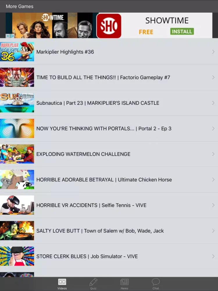 تصاویر Fan Club for Markiplier iPad 