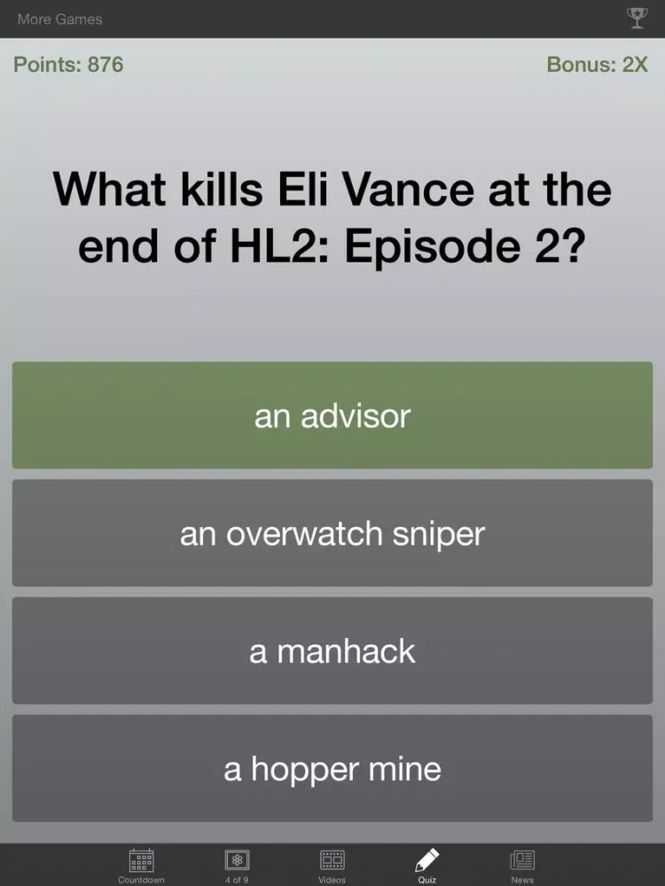 Countdown - Half-Life 3 Edition iPad 應用截圖