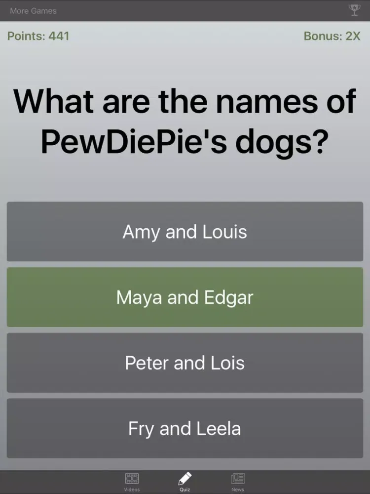 Tangkapan skrin Fan Club for PewDiePie iPad 