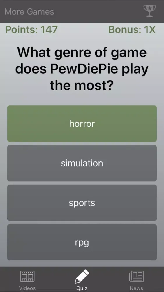 Tangkapan skrin Fan Club for PewDiePie