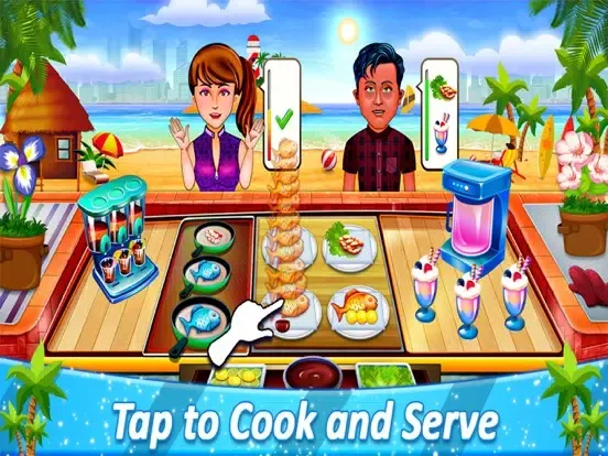 Ảnh chụp màn hình của Cooking Fun: Restaurant Game iPad 