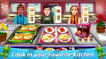 Ảnh chụp màn hình của Cooking Fun: Restaurant Game
