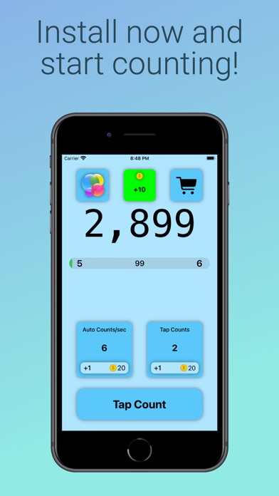 Ảnh chụp màn hình của Idle Counter Tycoon