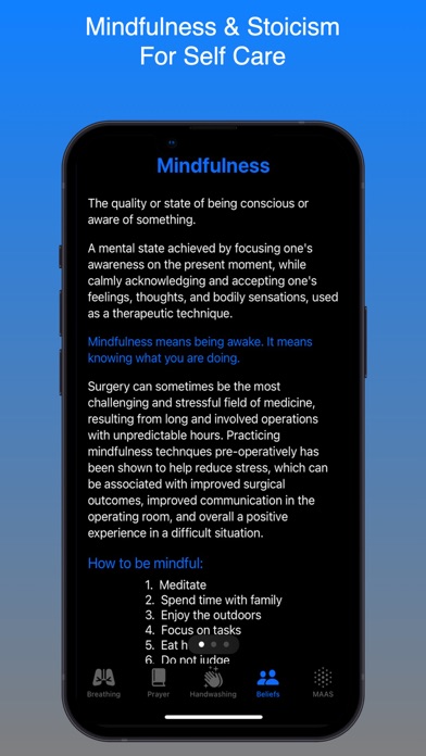 Screenshot di Surgical Mindfulness