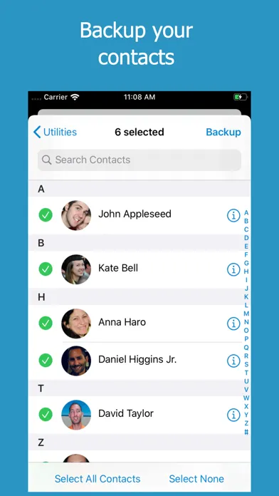 ContactsXL + Favorites Widget स्क्रीनशॉट