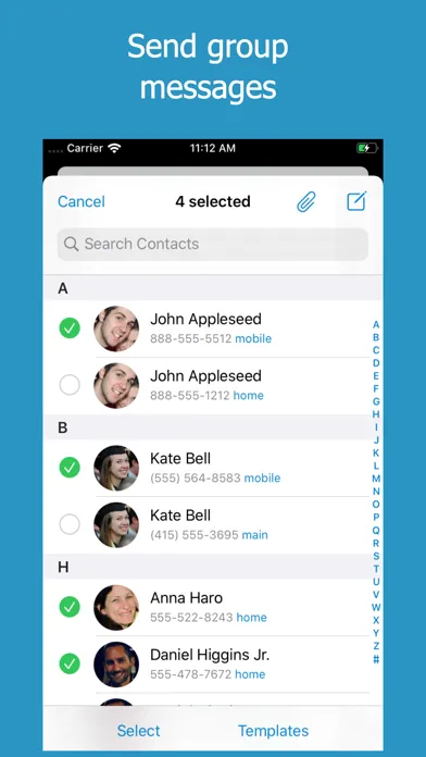 ContactsXL + Favorites Widget स्क्रीनशॉट