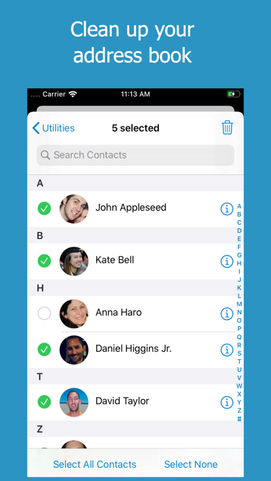 Скриншоты ContactsXL + Favorites Widget