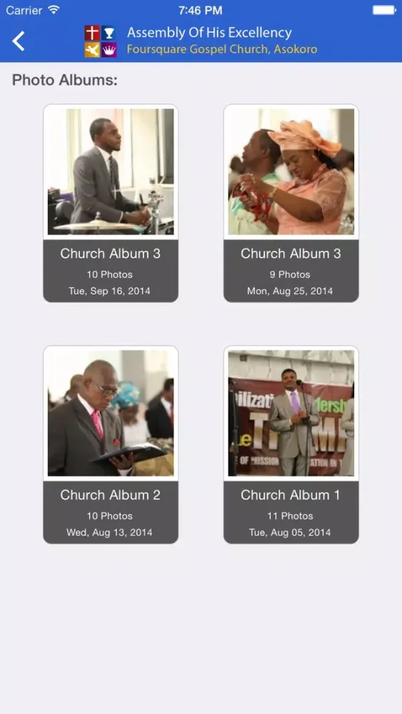 Tangkapan layar 4SQA - Assembly Of His Excellency, Foursquare Gospel Church, Asokoro - Nigeria