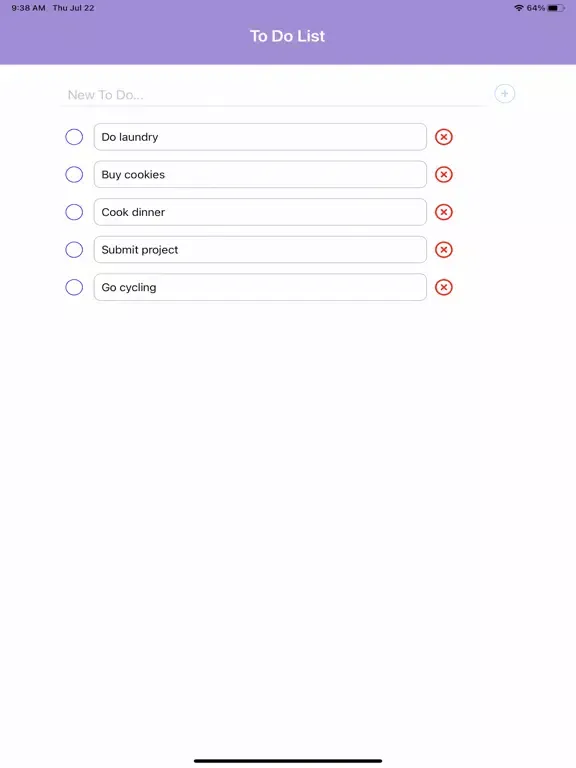 Checked-To-Do iPad 应用截图