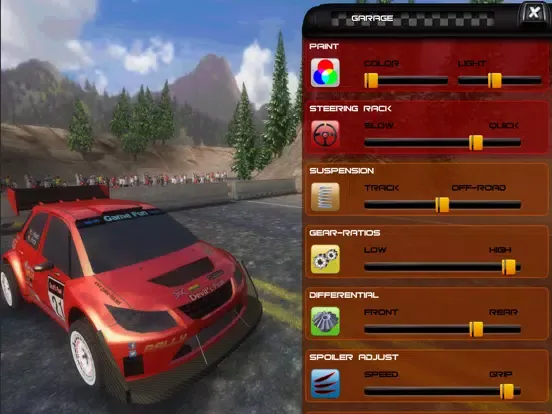Devil's Peak Rally iPad  Ekran Görüntüleri