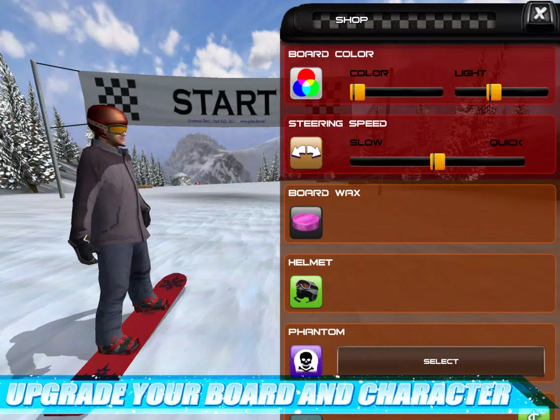 Snow Ridge iPad  سکرین شاٹس