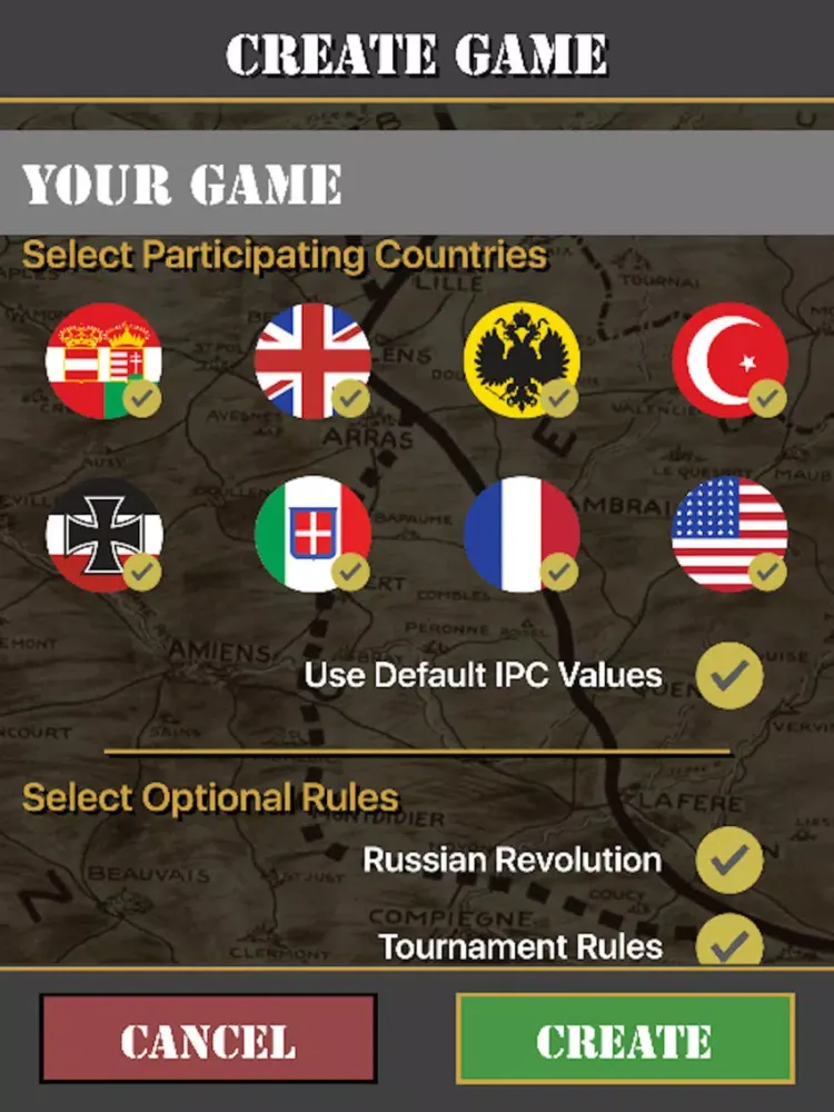 صور Axis & Allies War Chest 1914 iPad 