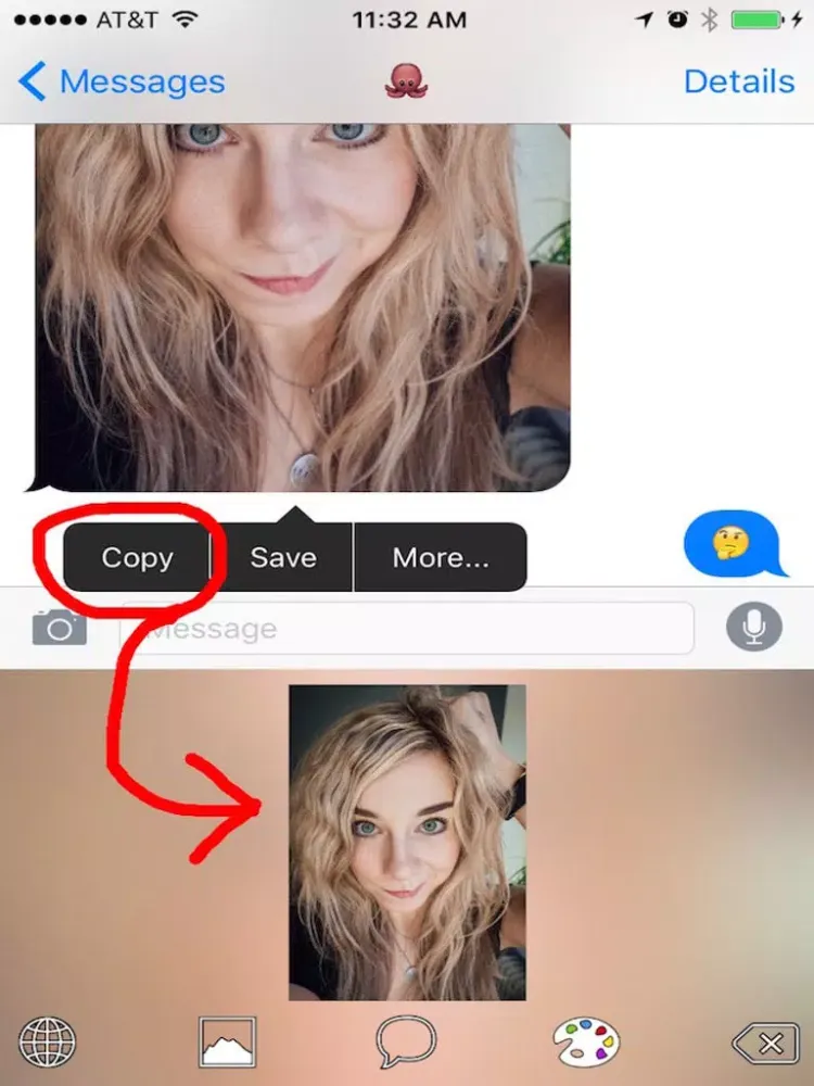 Ảnh chụp màn hình của Doodle Keyboard － Draw on Friends Selfies iPad 