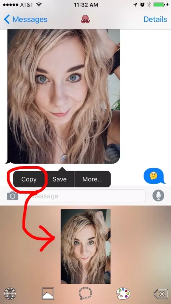 Ảnh chụp màn hình của Doodle Keyboard － Draw on Friends Selfies