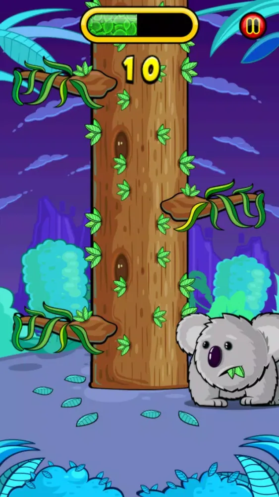 Zrzuty ekranu Crazy Koala - Feed Baby Koala Bamboo Cube