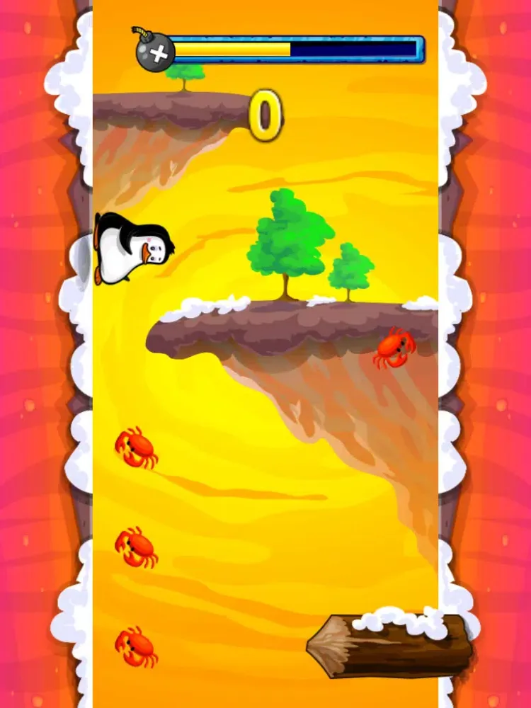 Capturas de tela do Mr. Penguin Go! - A Crazy Club of Jumps, Taps, and Hops iPad 