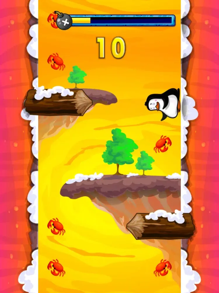 Capturas de tela do Mr. Penguin Go! - A Crazy Club of Jumps, Taps, and Hops iPad 